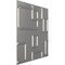 Ekena Millwork 19 5/8in. W x 19 5/8in. H Odessa EnduraWall Decorative 3D Wall Panel Covers 2.67 Sq. Ft. WP20X20ODCST - alternate 4